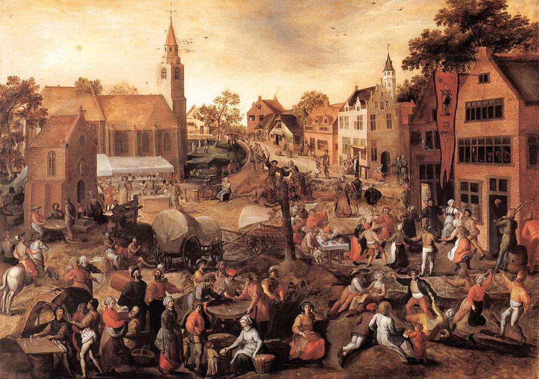 Il villaggio in festa - Museum voor Schone Kunsten, Ghent